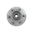 DeeMaxx Pre Greased Galvanized 6 Lug Threaded Boat Trailer Hub Kit for 6000lb Axleimage3
