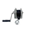  Zinc Plated 2 Speed 2000lb Boat Trailer Winch with 2in x 20ft Winch Strapimage3