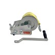  Zinc Plated 2 Speed 2500lb Boat Trailer Winch with Heavy Duty 2in x 20ft Winch Strapimage1